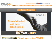 Tablet Screenshot of cwee.org